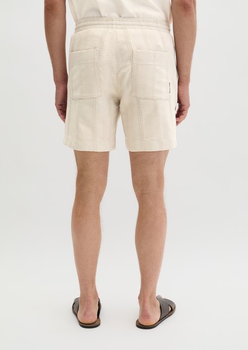 Shorts model Arik Jogger — Grey Silk