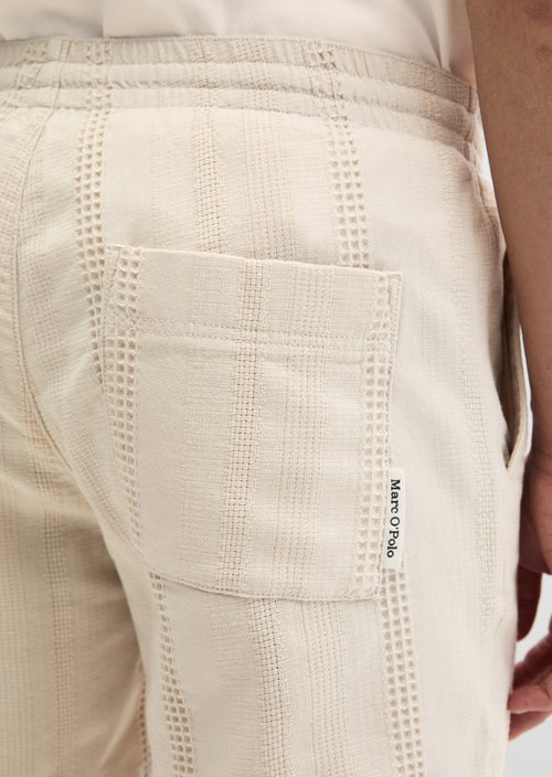 Shorts model Arik Jogger — Grey Silk