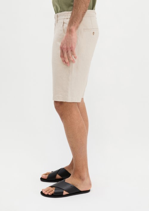 Shorts model Reso Jogger regular — Grey Silk
