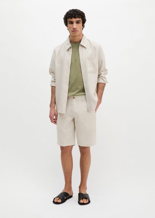 Shorts model Reso Jogger regular — Grey Silk