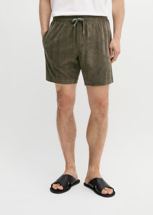 DfC terry shorts regular — Saddle Gray