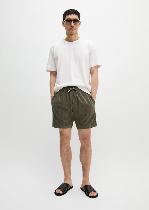 DfC terry shorts regular — Saddle Gray