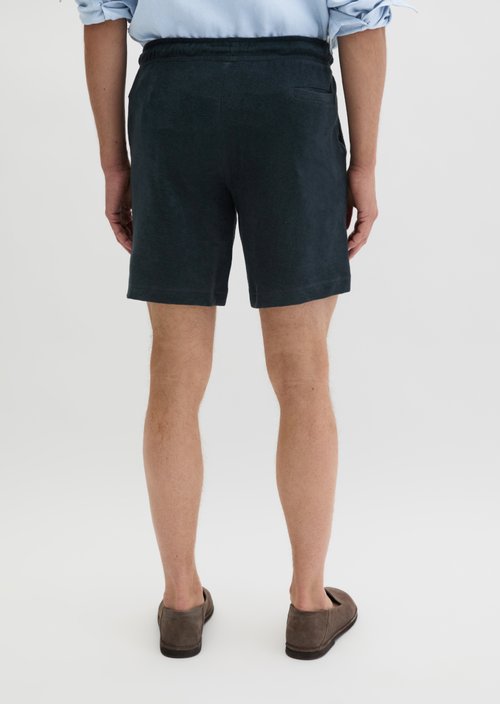 Regular terry shorts — Dark Navy