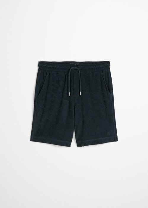 Regular terry shorts — Dark Navy