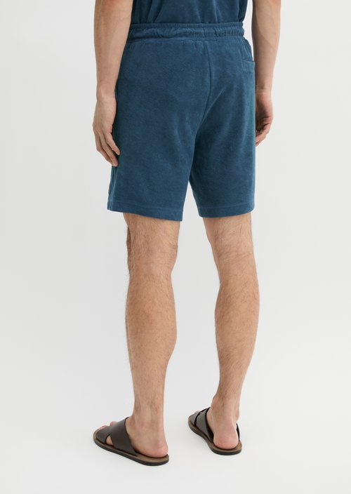 Regular terry shorts — Stormy Blue