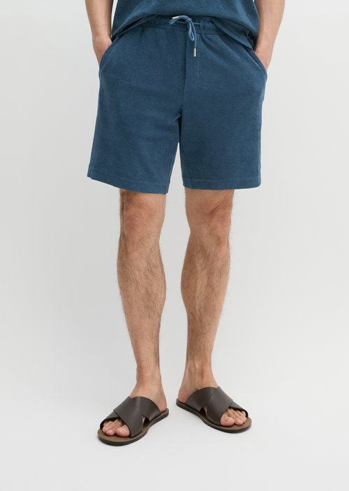 Regular terry shorts — Stormy Blue