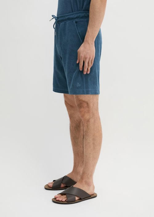 Regular terry shorts — Stormy Blue