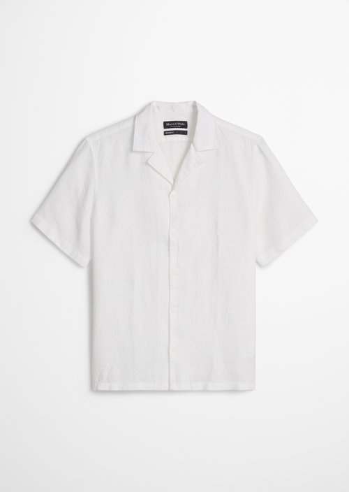 Regular short-sleeved shirt — White