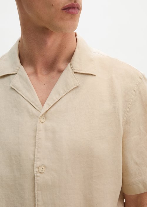 Regular short-sleeved shirt — Grey Silk