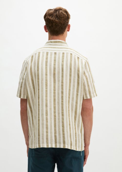 Regular short-sleeved shirt — Medium Green