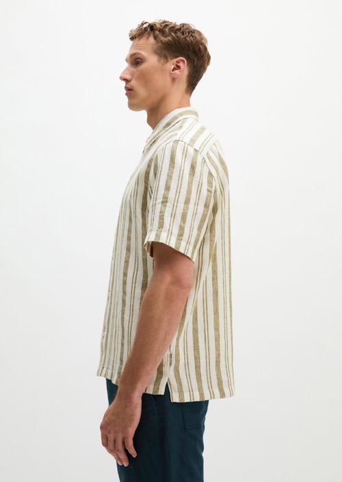 Regular short-sleeved shirt — Medium Green