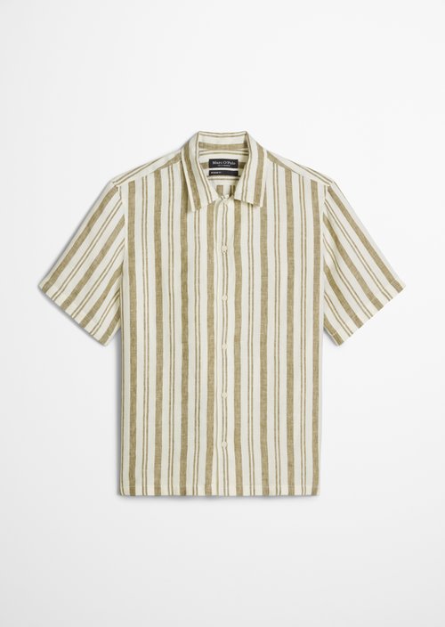Regular short-sleeved shirt — Medium Green