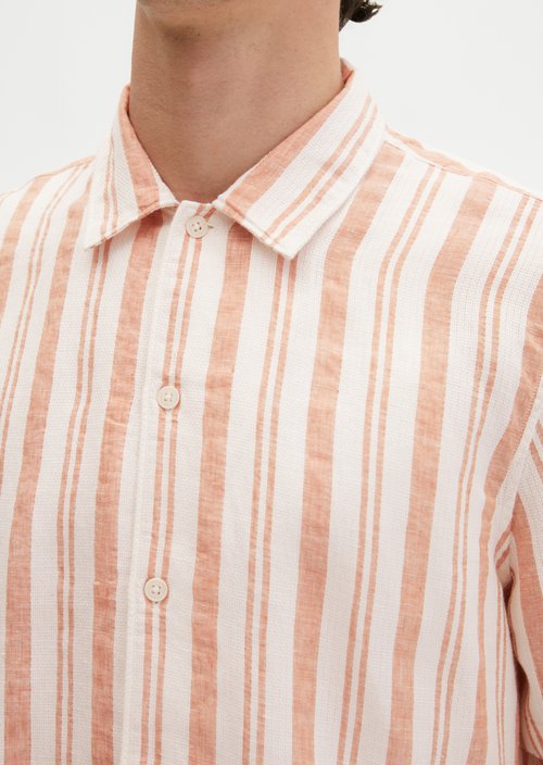Regular short-sleeved shirt — Medium Orange
