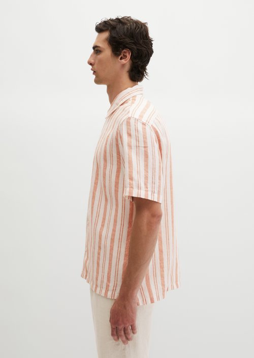 Regular short-sleeved shirt — Medium Orange