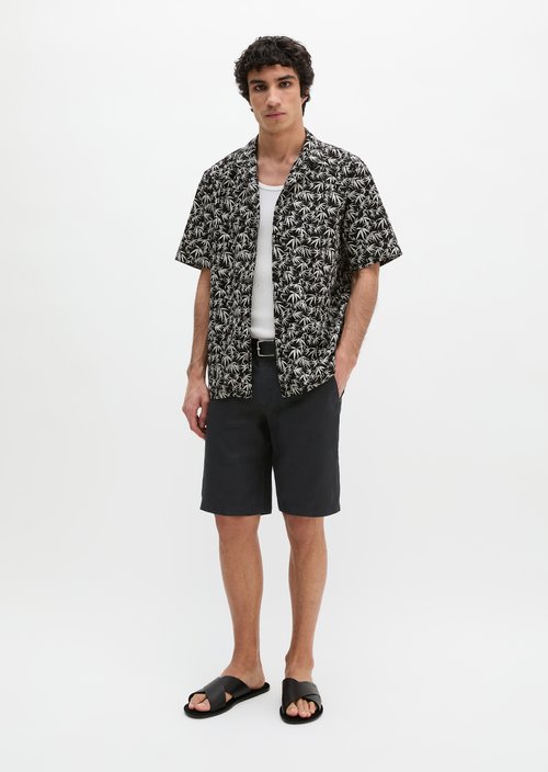 Regular short-sleeved shirt — Medium Grey