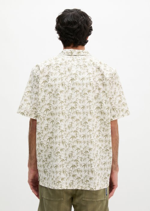 Regular short-sleeved shirt — Medium Beige