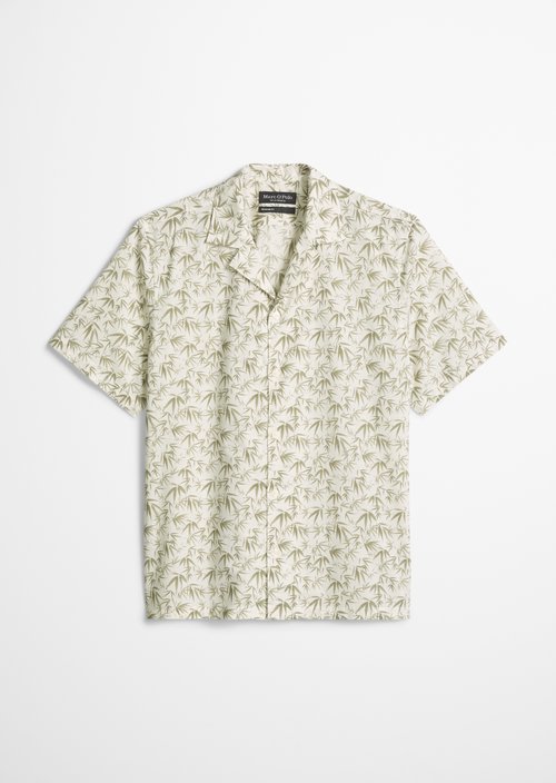 Regular short-sleeved shirt — Medium Beige