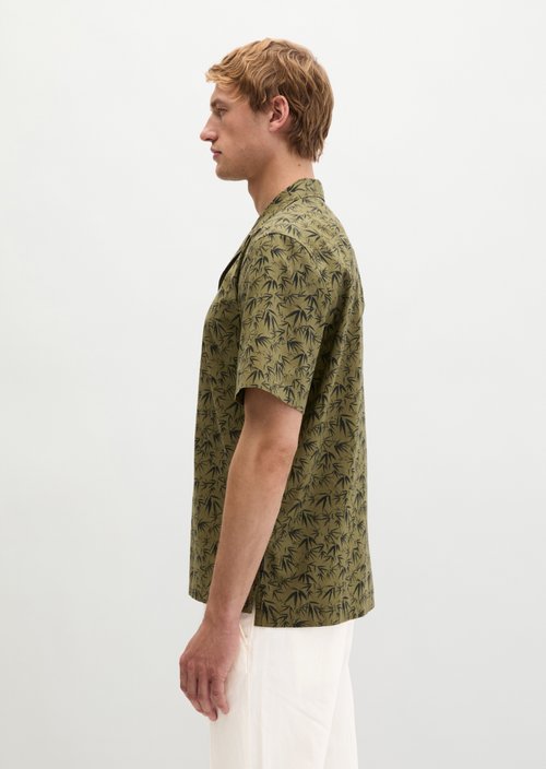 Regular short-sleeved shirt — Medium Green
