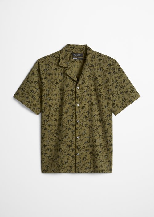 Regular short-sleeved shirt — Medium Green