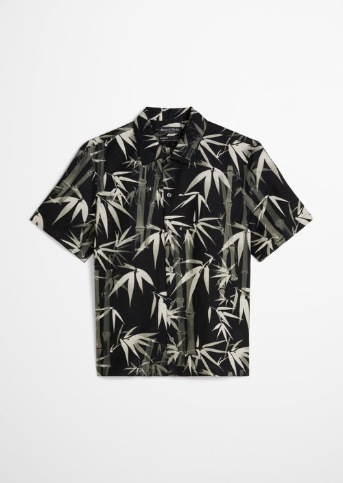 Regular short-sleeved shirt — Medium Grey