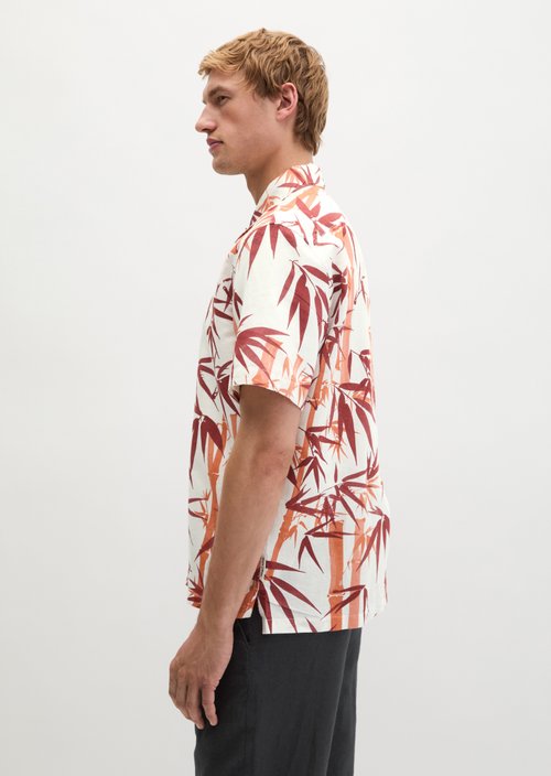 Regular short-sleeved shirt — Medium Red