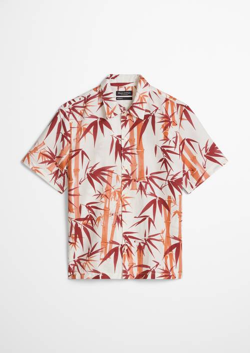 Chemise à manches courtes regular Medium Red en vue isolée sans mannequin