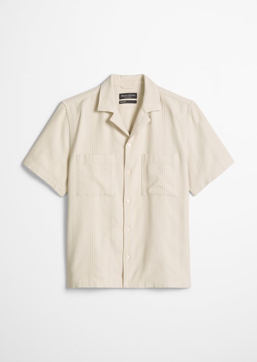 Regular short-sleeved shirt — Grey Silk
