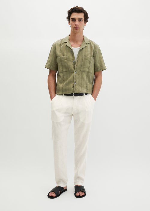 Regular short-sleeved shirt — Fresh Seaweed