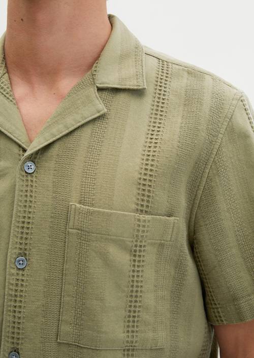 Chemise à manches courtes regular Fresh Seaweed en vue détaillée
