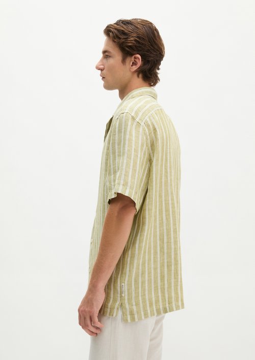 Regular short-sleeved shirt — Medium Green