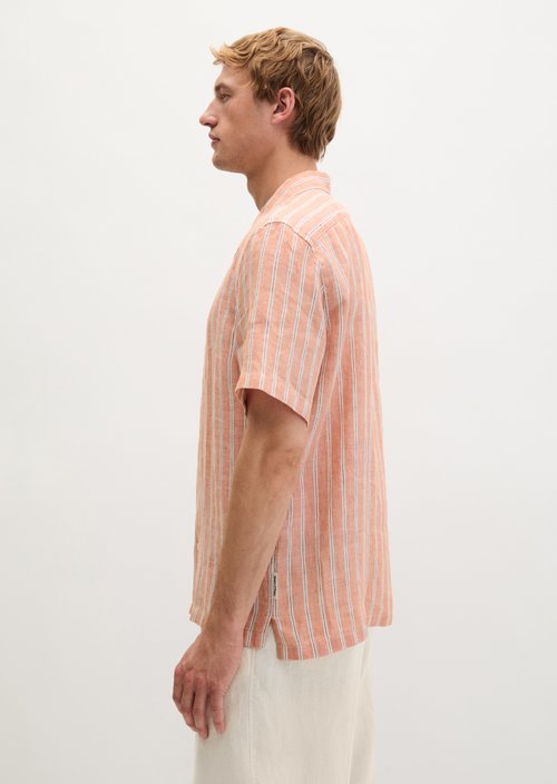 Regular short-sleeved shirt — Medium Orange