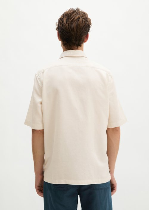 Regular short-sleeved shirt — Grey Silk (alternate view)