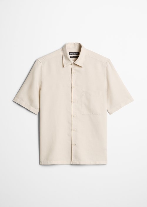 Regular short-sleeved shirt — Grey Silk