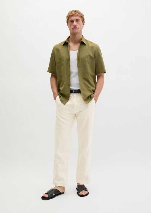 Regular short-sleeved shirt — Fresh Seaweed