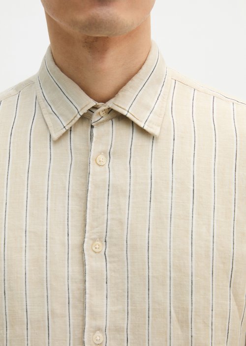 Regular shirt — Medium Brown