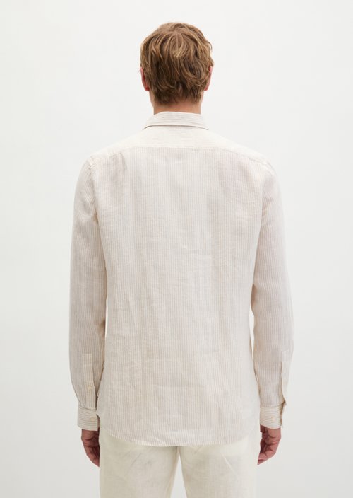 Regular shirt — Medium Brown
