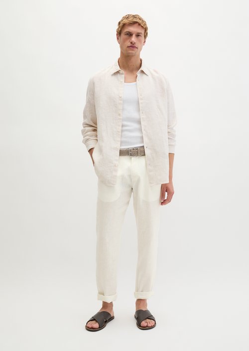 Regular shirt — Medium Brown