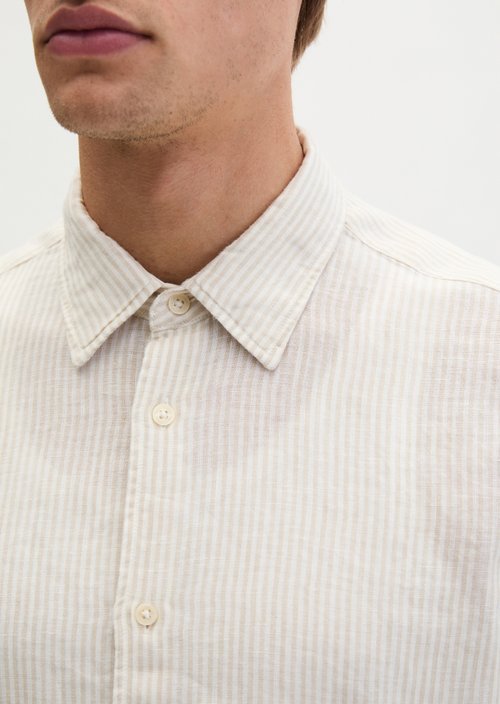 Regular shirt — Medium Brown