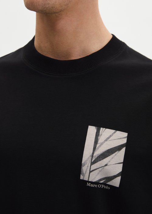 Relaxed T-shirt — Black