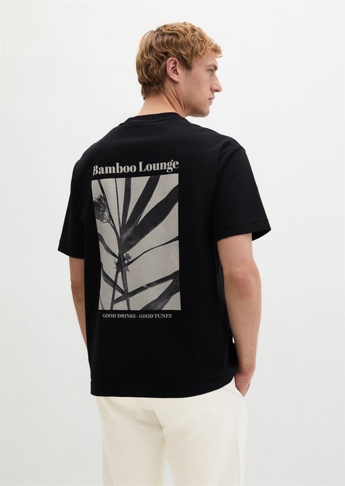Relaxed T-shirt — Black