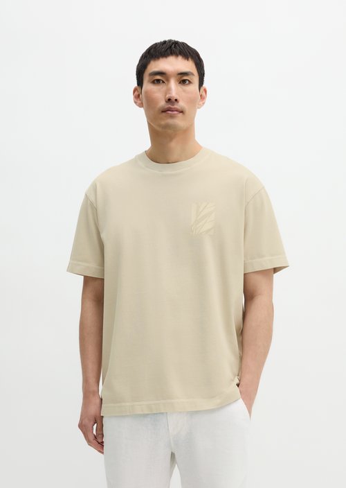 Relaxed T-shirt — Grey Silk