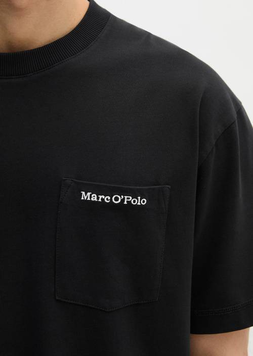 Relaxed T-shirt Black in detail view