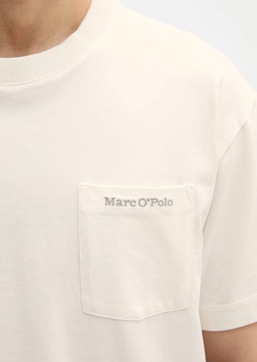 Relaxed T-shirt Silky White in detail view
