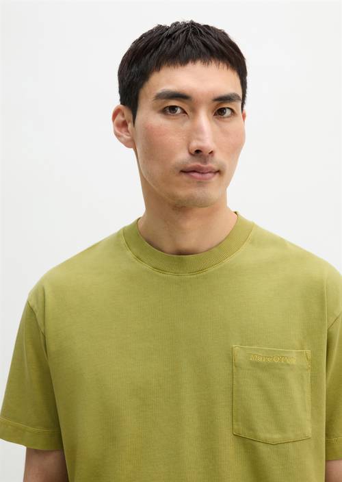 Relaxed T-shirt Vibrant Fern in front view