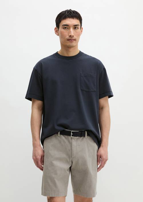 Relaxed T-shirt Dark Navy in front view