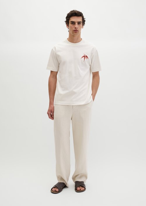 Relaxed T-shirt — Silky White