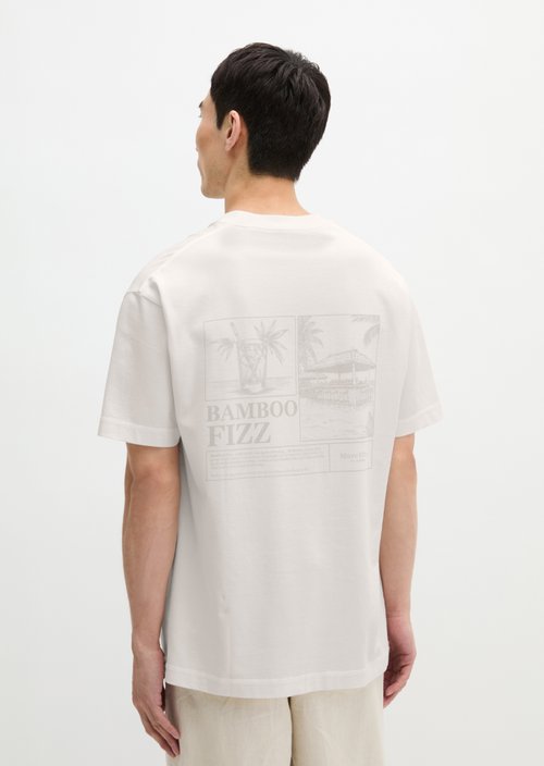 T-shirt loose — Silky White