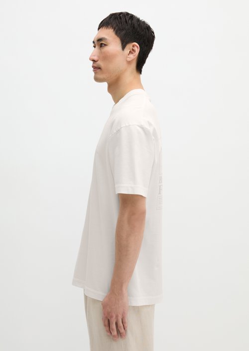 T-shirt loose — Silky White