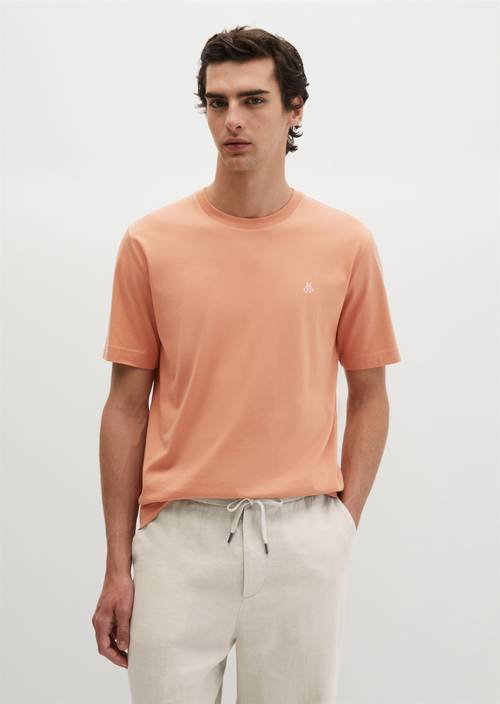 T-Shirt regular Faded Coral in Frontalansicht