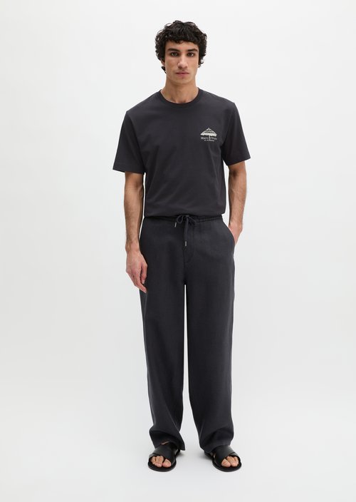 T-shirt regular — Black